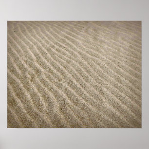 Sand Ripple Muster Poster