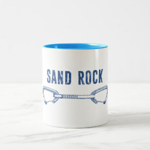 Sand Rock Alabama Sportklettern Expressset Zweifarbige Tasse