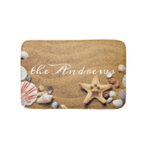 Sand Seashells Ocean Calligraphy Name