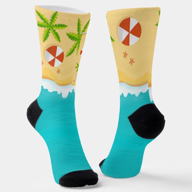Sand starfish socken (Gewinkelt)