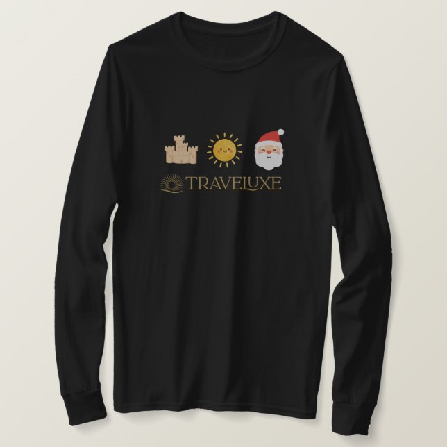 Sand Sun & Santa T-Shirt (Design vorne)