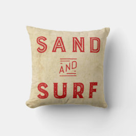 Sand-u. Brandungs-Kissen Kissen