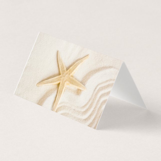 Sand und die natürliche, neutrale Farbe der Sterne (Vorderseite)