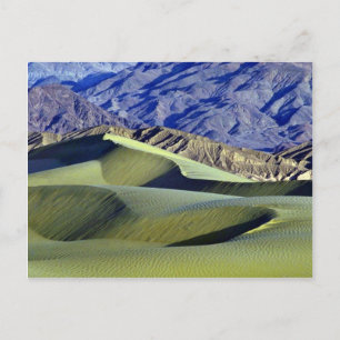 Sand- und Felsmuster Postkarte