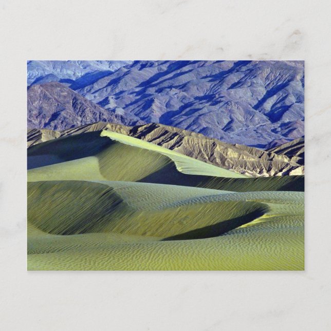 Sand- und Felsmuster Postkarte (Vorderseite)