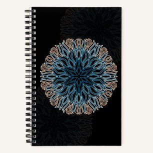 Sand- und Meeres-Mandala Notizbuch
