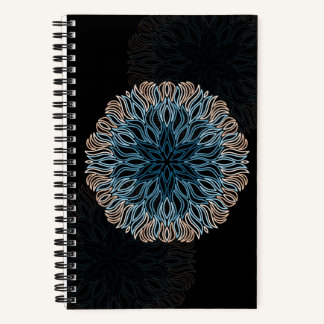 Sand- und Meeres-Mandala Notizbuch