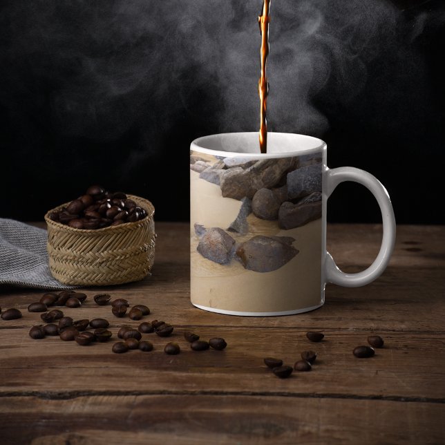 Sand und Steine Kaffeetasse (Von Creator hochgeladen)