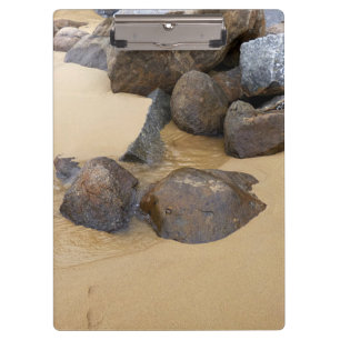 Sand und Steine Klemmbrett