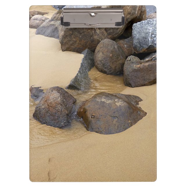 Sand und Steine Klemmbrett (Vorderseite)