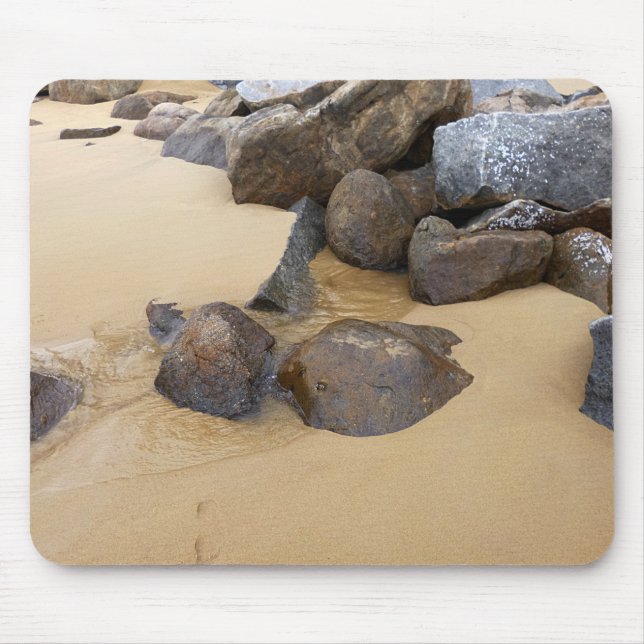 Sand und Steine Mousepad (Vorne)