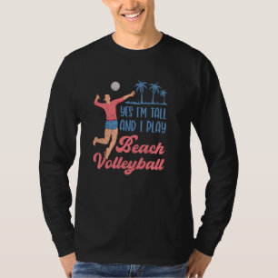 Sand Volley Ball Player Girls Womens Team Beach T-Shirt