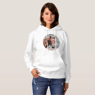 Sand-Waschbecken-Stola mein Herz Hoodie