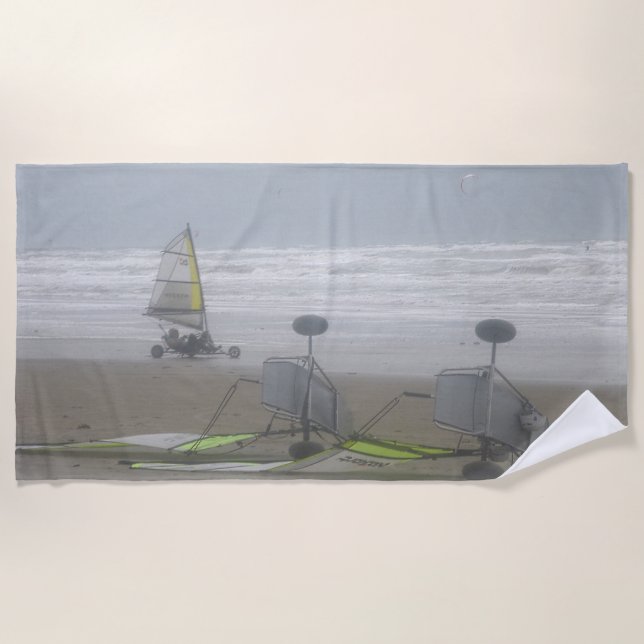 Sand Yachting and Equipment Strandtuch (Vorderseite)