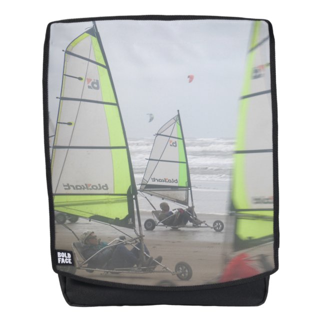 Sand Yachting Nah Up Adult Rucksack (Vorderseite)