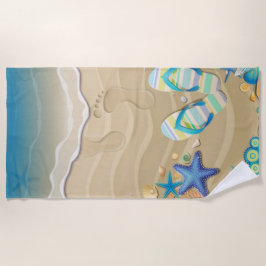 Sandal Beach Strandtuch