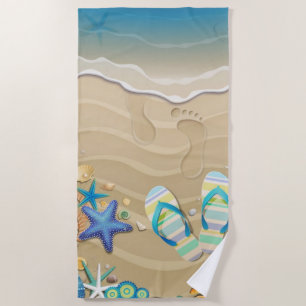 Sandal Beach Strandtuch