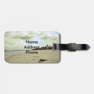 Sandalen am Tropical Beach Gepäckanhänger