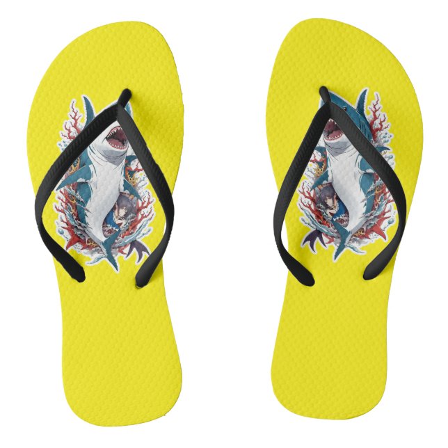 Sandales de dauphin et tongs (Semelle)