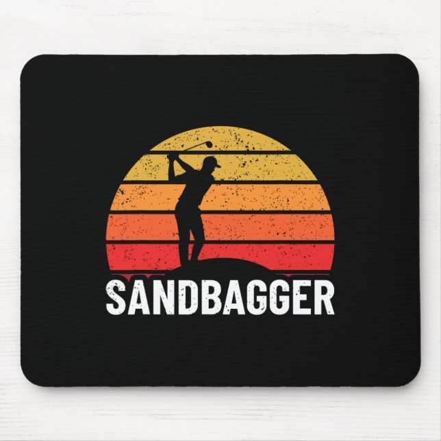 Sandbagger Golf Design - Sandbagger Mousepad (Vorne)