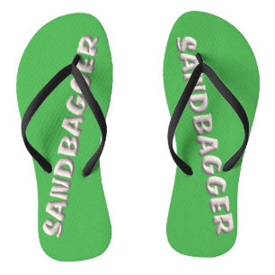 Sandbagger-Grüne Flip-Flops Flip Flops