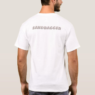 Sandbagger hommes T-shirt blanc dos
