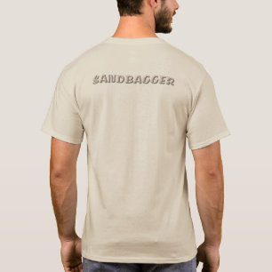 Sandbagger Männer Sand T-Shirt zurück