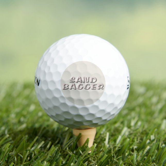 Sandbagger Srixon Soft Feel Golfbälle 12 Stk. (Insitu T-Shirt)