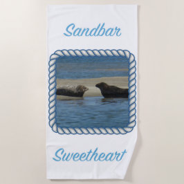 Sandbar Sweethearst Strandtuch