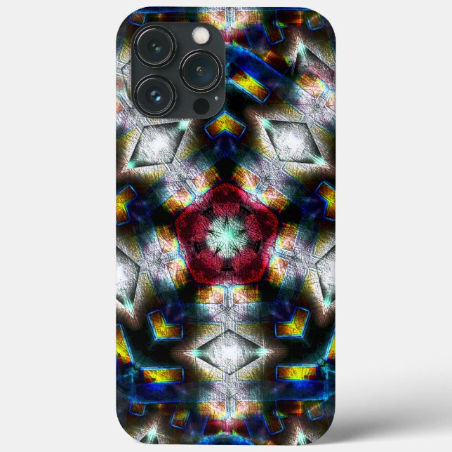 Sandbelag mit dunklen Formen und hellen Farben Case-Mate iPhone Hülle (Rückseite)