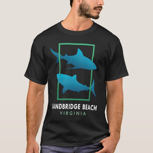 Sandbridge Beach  Virginia  Souvenir T-Shirt (Vorderseite)