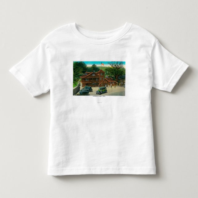Sandburgs Gipfel-Hotel auf Ridge-Weg Kleinkind T-shirt (Vorderseite)