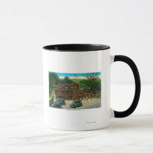 Sandburgs Gipfel-Hotel auf Ridge-Weg Tasse