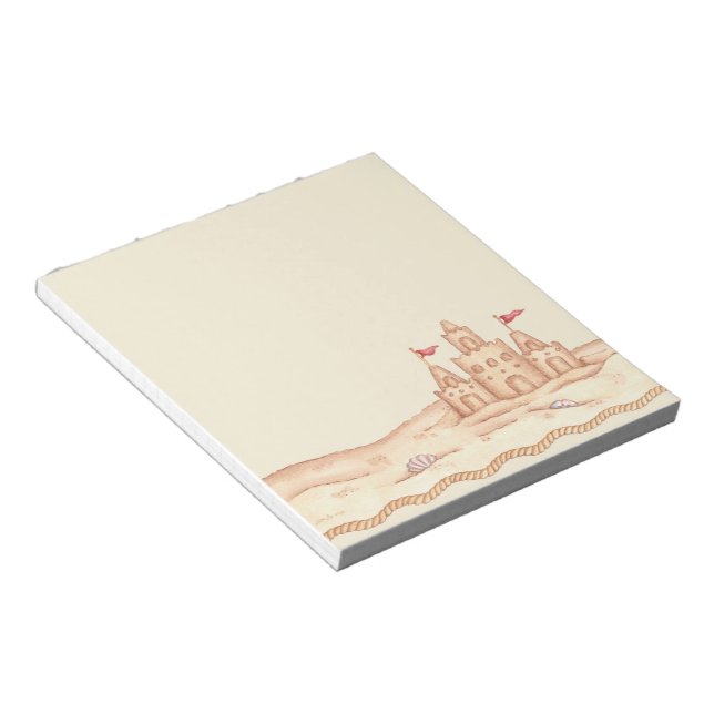 Sandcastle - Bloc-notes (Incliné)