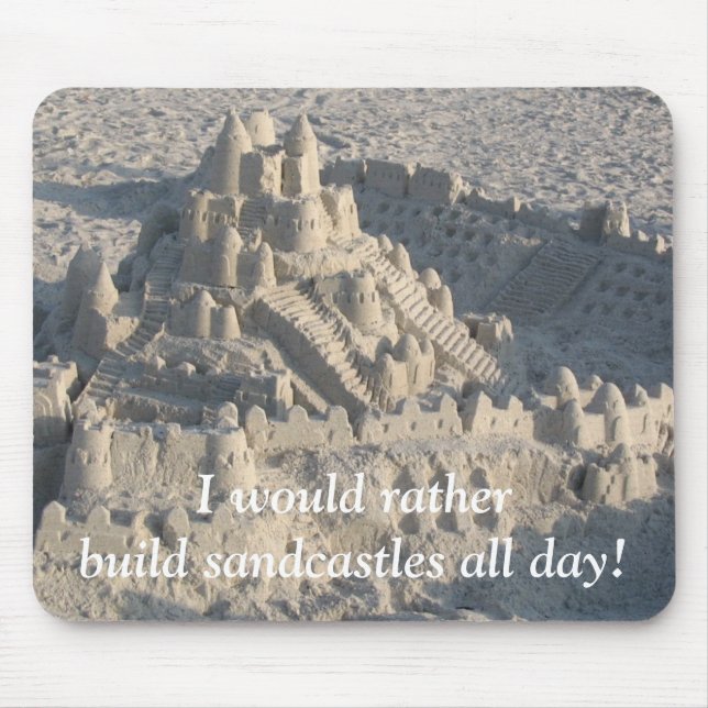 Sandcastle Mousepad (Vorne)