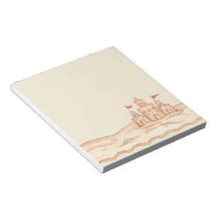 Sandcastle - Notepad Notizblock