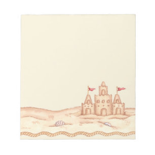 Sandcastle Notizblock