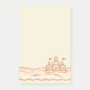 Sandcastle Post-it Klebezettel