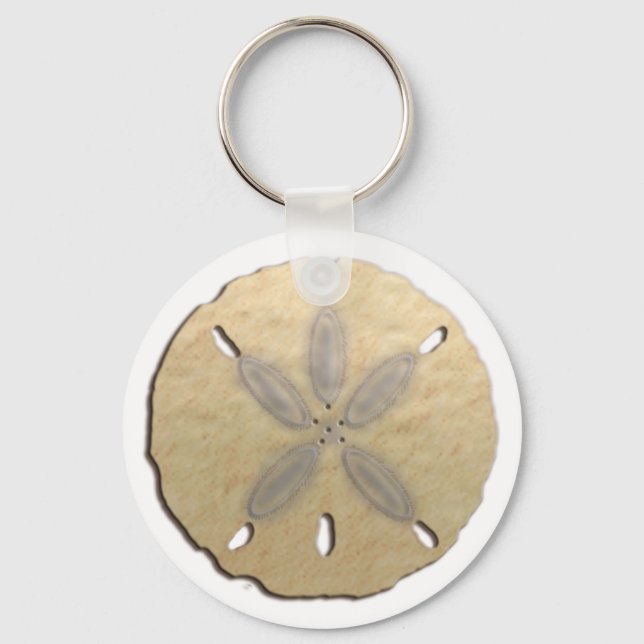 Sanddollar Schlüsselanhänger (Vorderseite)