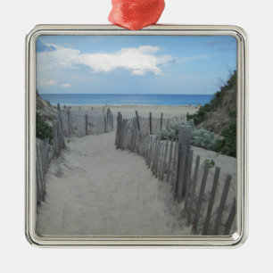 Sanddüne-Block-Insel Ornament Aus Metall