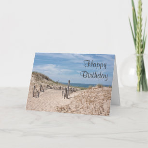 Sanddünen am Strand Karte