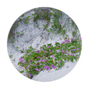 Sanddünen Blumen Schneidebrett