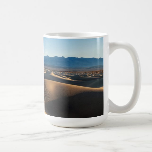 Sanddünen im Death Valley, CA Kaffeetasse (Rechts)