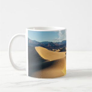 Sanddünen im Death Valley, CA Kaffeetasse