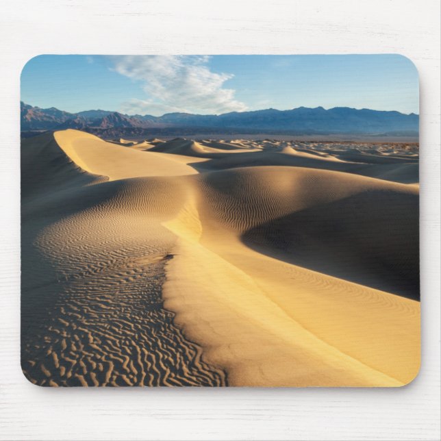 Sanddünen im Death Valley, CA Mousepad (Vorne)