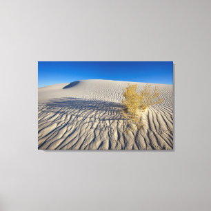Sanddünen im White Sands National Monument in 3 Leinwanddruck