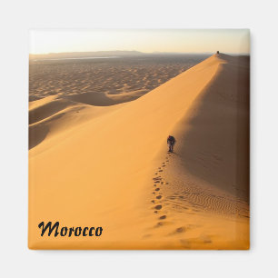 Sanddünen in Marokko-Magneten Magnet
