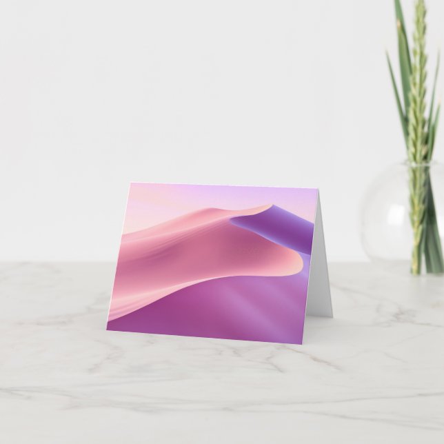 Sanddünen in Rosa und Lavendel (Vorderseite)