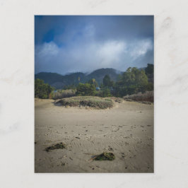 Sanddünen mit Hügeln Küstenlandschaft Postkarte