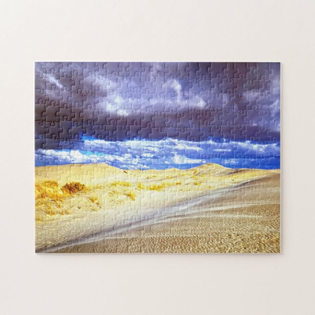 Sanddünen Nebraska. Puzzle (Horizontal)
